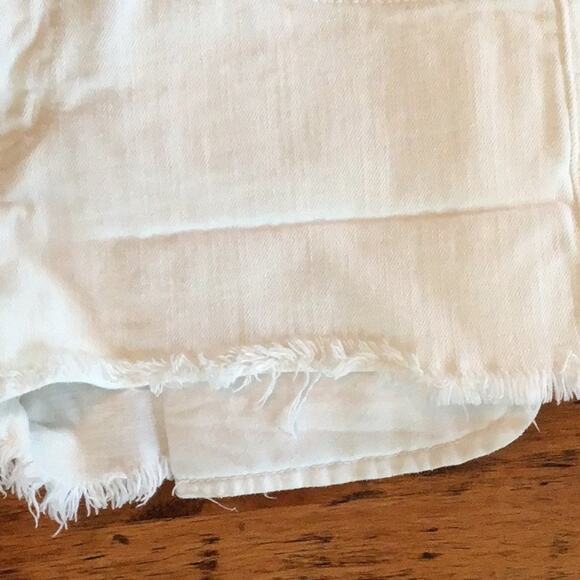 Current/Elliott The Boyfriend Shorts in Sugar Sz 24 - Picture 5 of 10